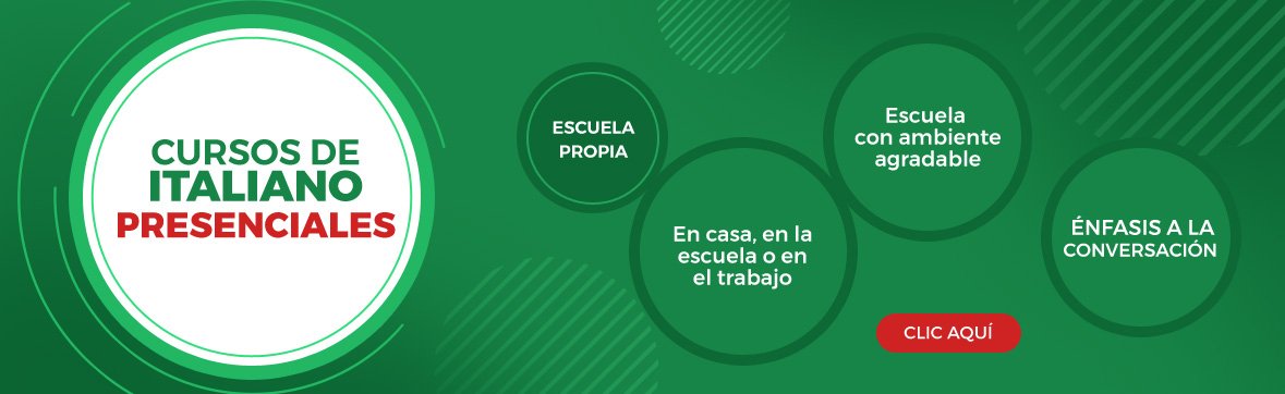 Cursos de italiano presenciais