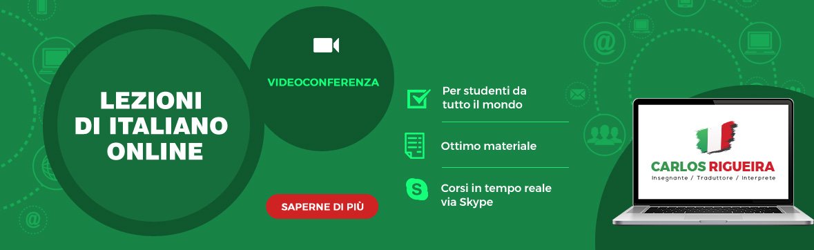 Cursos de italiano a distância